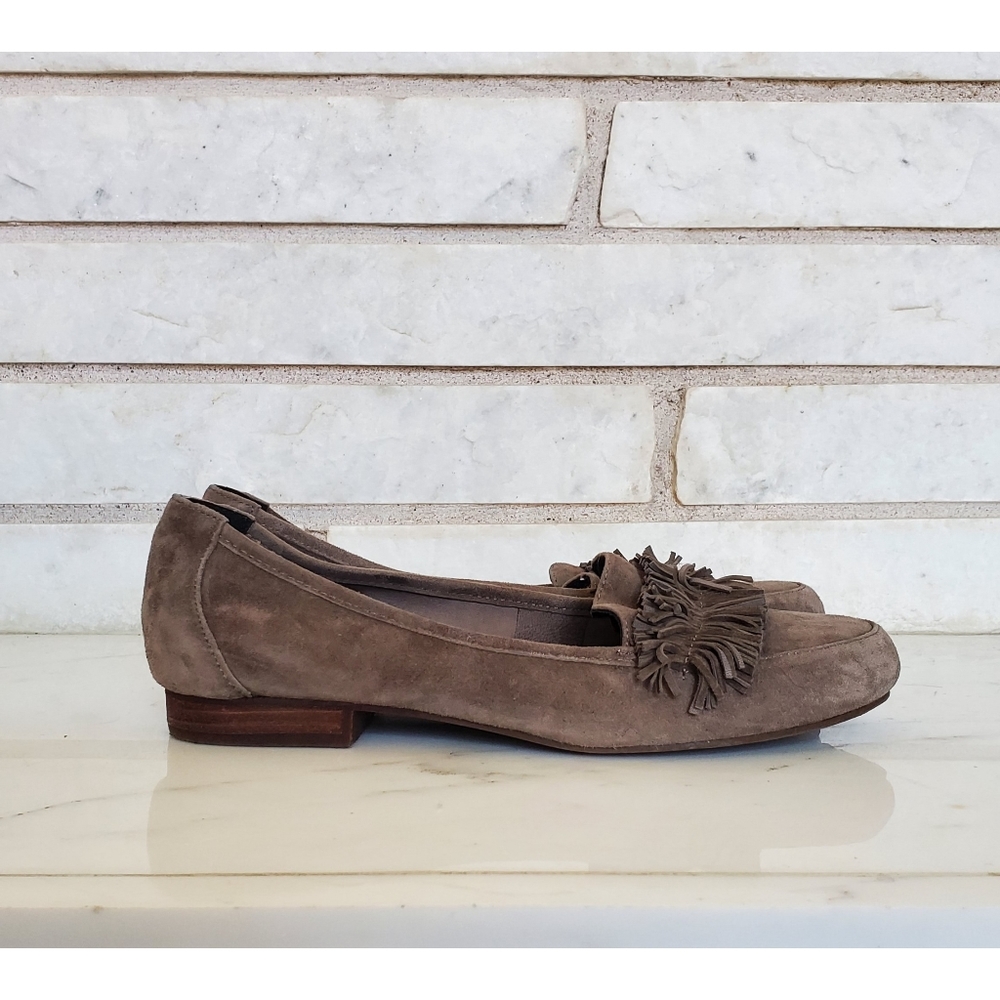 Me too x Adam Tucker Suede Loafers